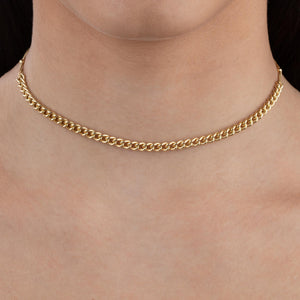  Chain X Ball Choker - Adina Eden's Jewels