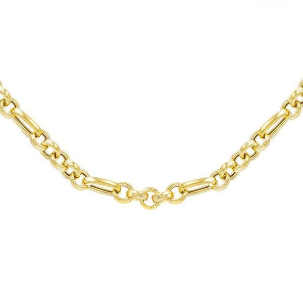 Gold / Choker Chunky Chain Choker - Adina Eden's Jewels