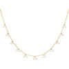14K Gold Pearl Shaker Necklace 14K - Adina Eden's Jewels