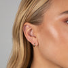  Mini Solid Chubby Huggie Earring 14K - Adina Eden's Jewels