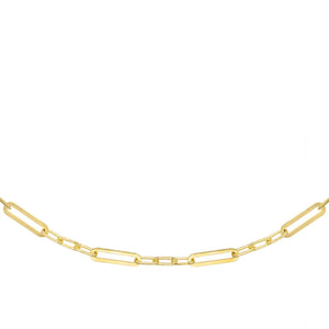 Gold / 27" Multi Link Necklace - Adina Eden's Jewels