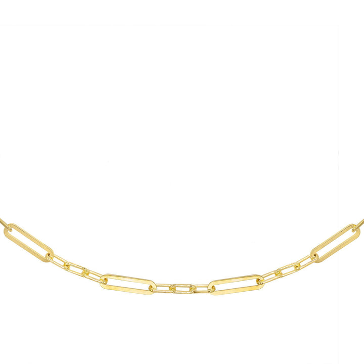 Gold / 27" Multi Link Necklace - Adina Eden's Jewels