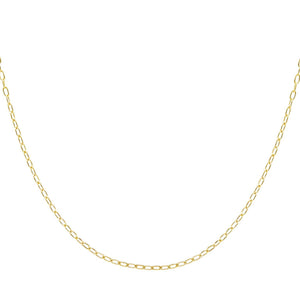 14K Gold Forzatina Chain Necklace 14K - Adina Eden's Jewels