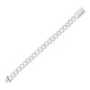 Silver Solid Chain Link Bracelet - Adina Eden's Jewels