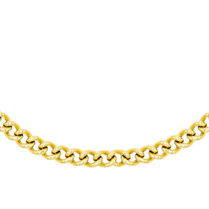 Gold Large Chain Necklace - Adina Eden's Jewels