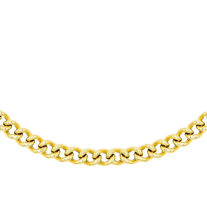 Gold Large Chain Necklace - Adina Eden's Jewels