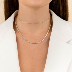  Multi Evil Eye Tennis Choker - Adina Eden's Jewels