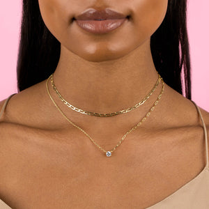  Twisted Paperclip Choker - Adina Eden's Jewels