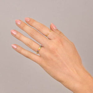  Pavé Rainbow Band - Adina Eden's Jewels