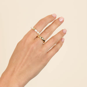  CZ Starburst Dome Ring - Adina Eden's Jewels