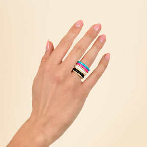  Bright Enamel Band - Adina Eden's Jewels