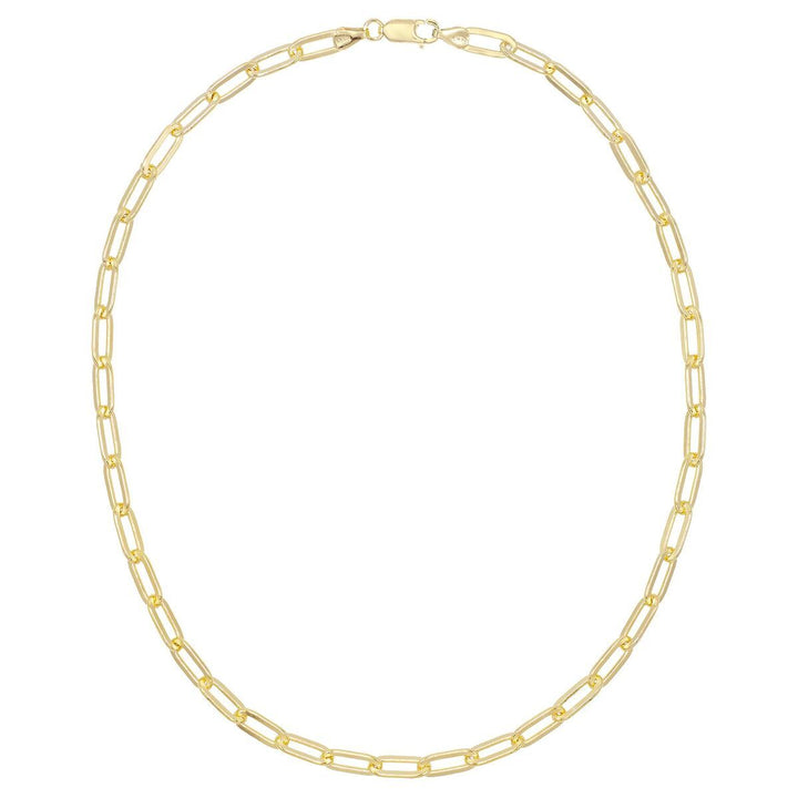  Oval Link Necklace - Adina Eden's Jewels