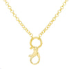 Gold Clasp Chain Necklace - Adina Eden's Jewels