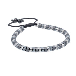 Onyx Hematite Bracelet - Adina Eden's Jewels