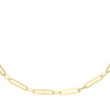 Gold Open Link Necklace - Adina Eden's Jewels