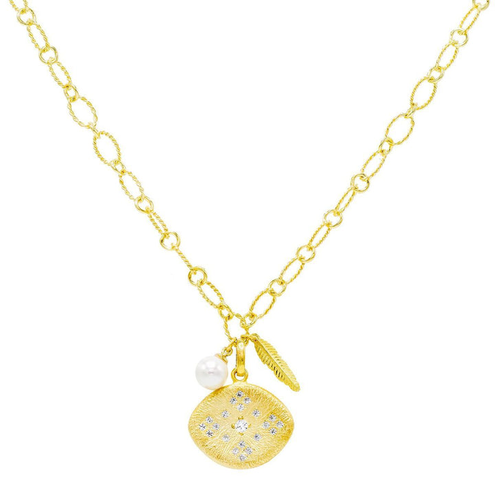 Gold Mixed Charm Necklace - Adina Eden's Jewels
