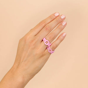  Enamel Multi Smiley Face Ring - Adina Eden's Jewels