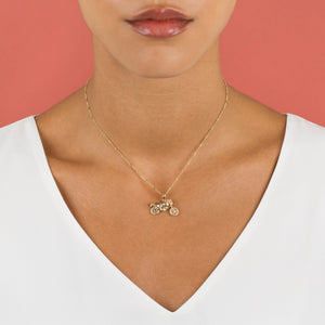  Motorcycle Charm 14K - Adina Eden's Jewels