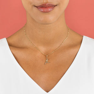  Runner Necklace 14K - Adina Eden's Jewels