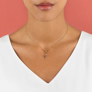  Music Note Charm 14K - Adina Eden's Jewels