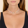  Pastel Bead Nameplate Necklace - Adina Eden's Jewels