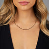  Flat Beaded Necklace - Adina Eden's Jewels