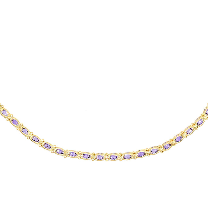 Lilac Pastel Crystal Choker - Adina Eden's Jewels