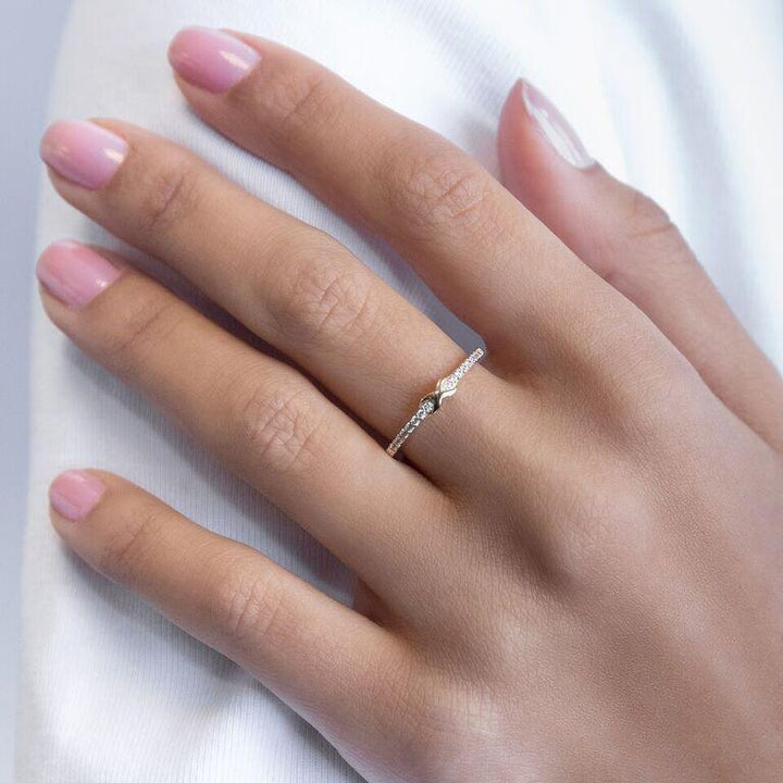  Pavé Infinity Ring - Adina Eden's Jewels