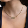  Year Nameplate Necklace - Adina Eden's Jewels