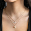  Mini Lock Necklace 14K - Adina Eden's Jewels