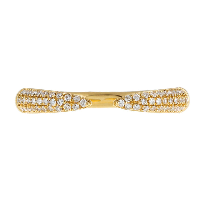  Diamond Claw Ring 14K - Adina Eden's Jewels
