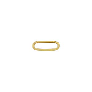 14K Gold Solid Toggle Charm 14K - Adina Eden's Jewels