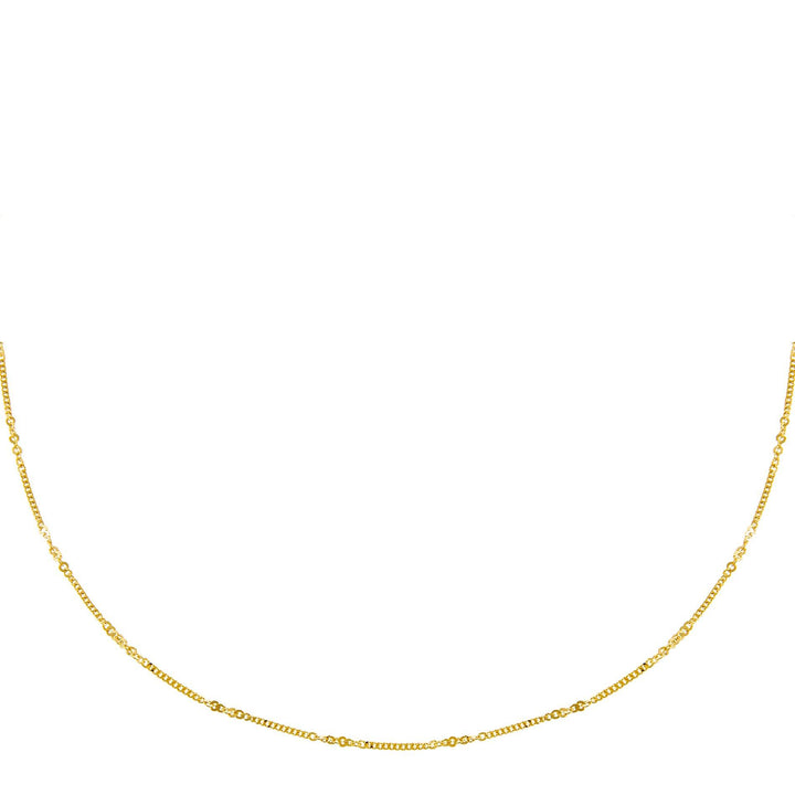 14K Gold / 18" Singapore Necklace 14K - Adina Eden's Jewels