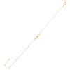 14K Gold Oval Link Chain Bracelet 14K - Adina Eden's Jewels
