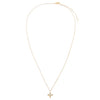  Diamond 4 Petal Flower Necklace 14K - Adina Eden's Jewels