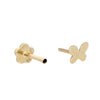  Butterfly Threaded Stud Earring 14K - Adina Eden's Jewels