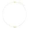  Oval Link Chain Necklace 14K - Adina Eden's Jewels