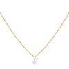 14K Gold Diamond Dainty Necklace 14K - Adina Eden's Jewels