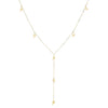 14K Gold Multi Stars Lariat Necklace 14K - Adina Eden's Jewels