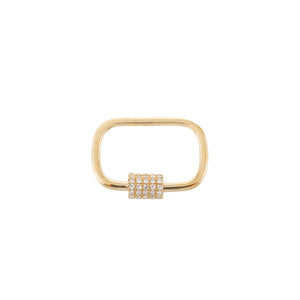 14K Gold Diamond Toggle Charm 14K - Adina Eden's Jewels