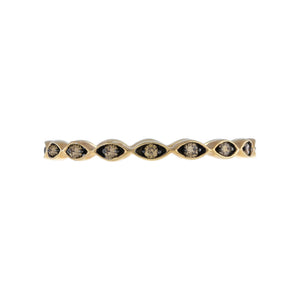  Diamond Onyx Band 10K - Adina Eden's Jewels