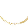 Gold Mixed Chain Toggle Necklace - Adina Eden's Jewels