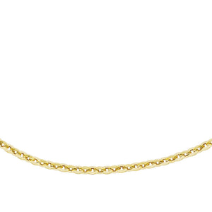 Gold Round Chain Choker - Adina Eden's Jewels