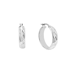  Wide Twisted Hoop Earring - Adina Eden's Jewels