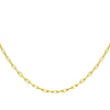 14K Gold Box Link Necklace 14K - Adina Eden's Jewels