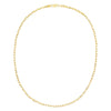 Gold / 16" Thin Box Link Necklace - Adina Eden's Jewels