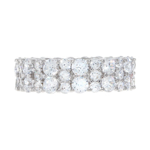  CZ Round Eternity Band - Adina Eden's Jewels