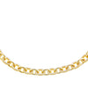 Gold Pavé Round Link Necklace - Adina Eden's Jewels