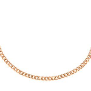 Rose Gold Chain X Ball Choker - Adina Eden's Jewels
