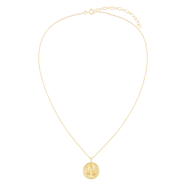  Rose Coin Necklace - Adina Eden's Jewels
